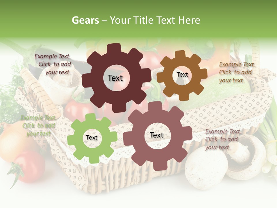 Natural Fresh Healthy Eating PowerPoint Template