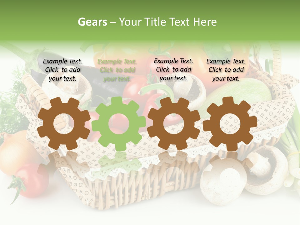 Natural Fresh Healthy Eating PowerPoint Template