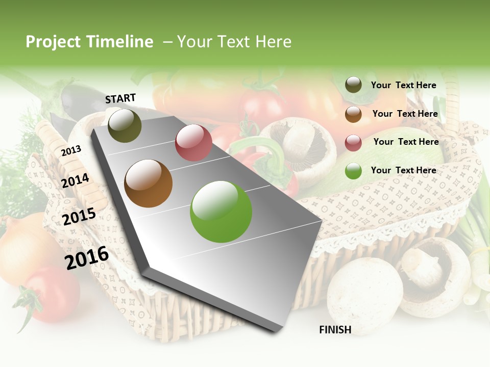 Natural Fresh Healthy Eating PowerPoint Template