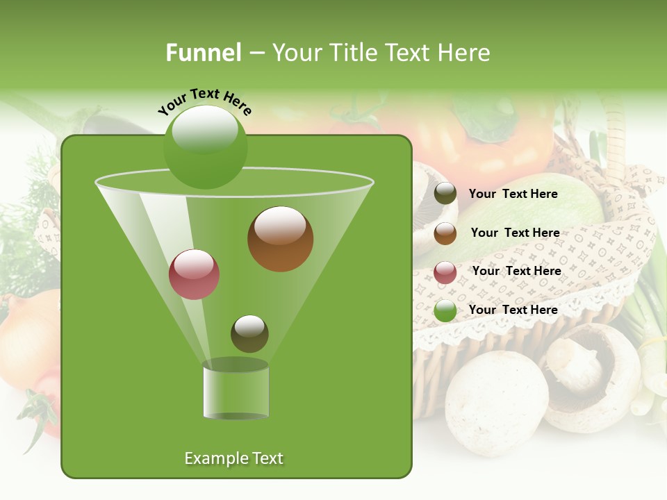 Natural Fresh Healthy Eating PowerPoint Template