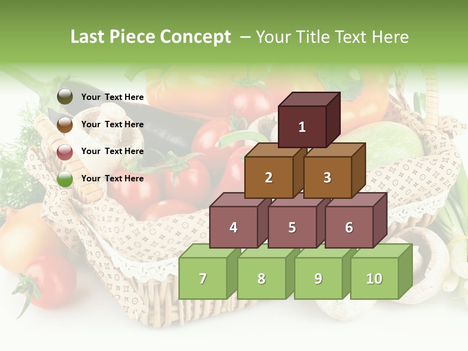 Natural Fresh Healthy Eating PowerPoint Template