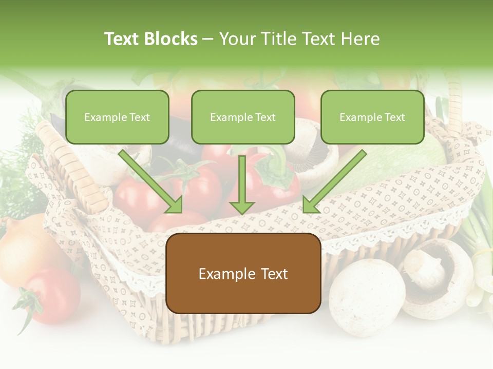 Natural Fresh Healthy Eating PowerPoint Template