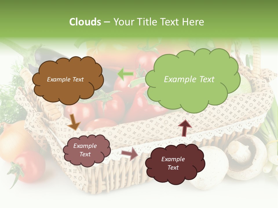 Natural Fresh Healthy Eating PowerPoint Template