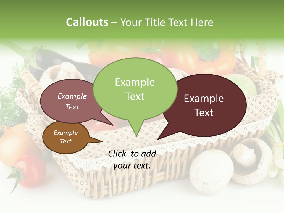 Natural Fresh Healthy Eating PowerPoint Template