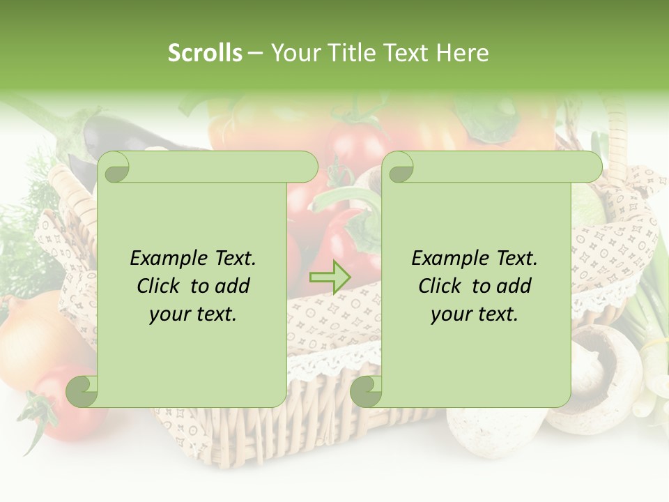 Natural Fresh Healthy Eating PowerPoint Template