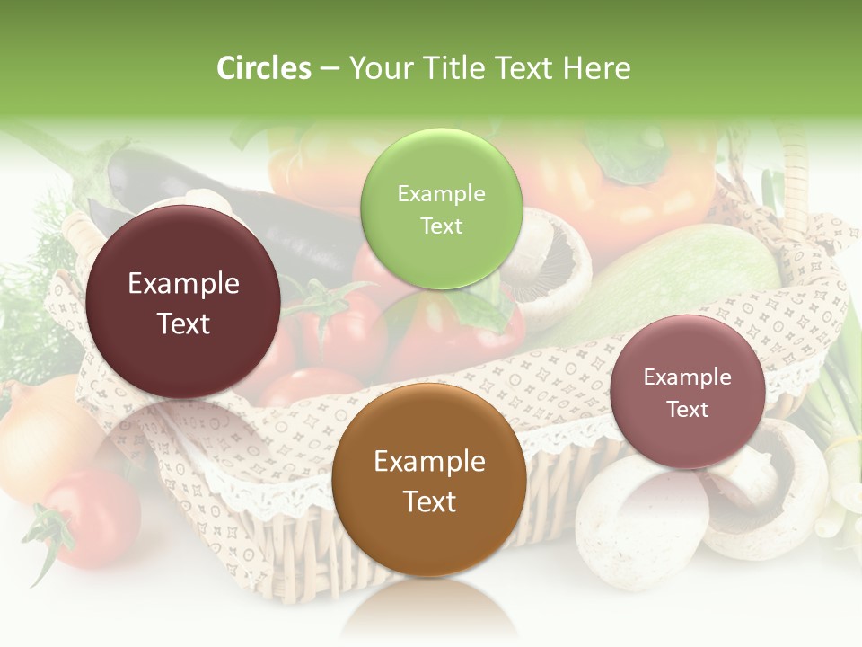 Natural Fresh Healthy Eating PowerPoint Template