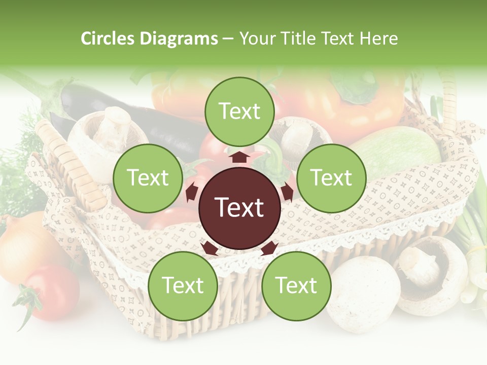 Natural Fresh Healthy Eating PowerPoint Template