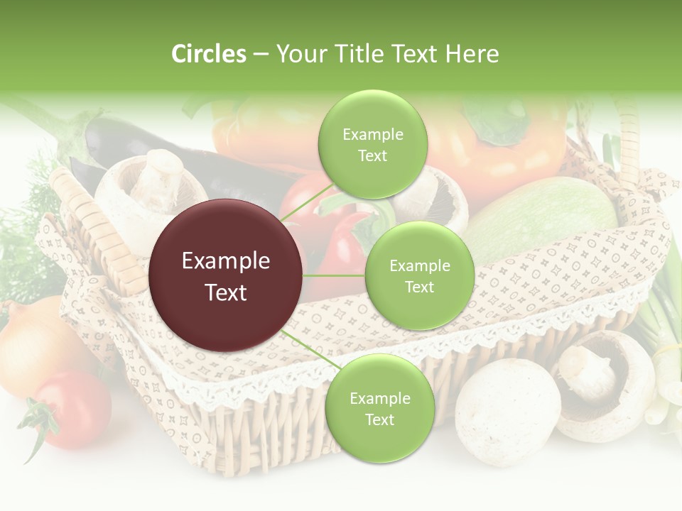 Natural Fresh Healthy Eating PowerPoint Template