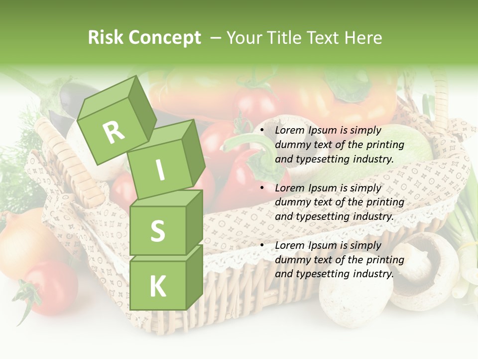 Natural Fresh Healthy Eating PowerPoint Template