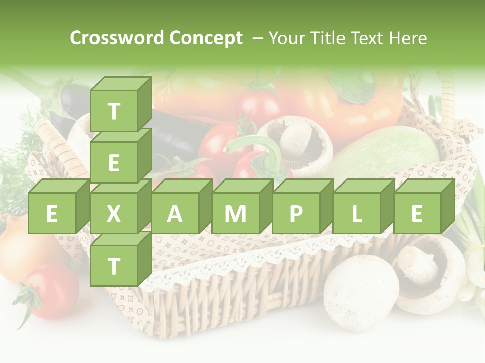 Natural Fresh Healthy Eating PowerPoint Template