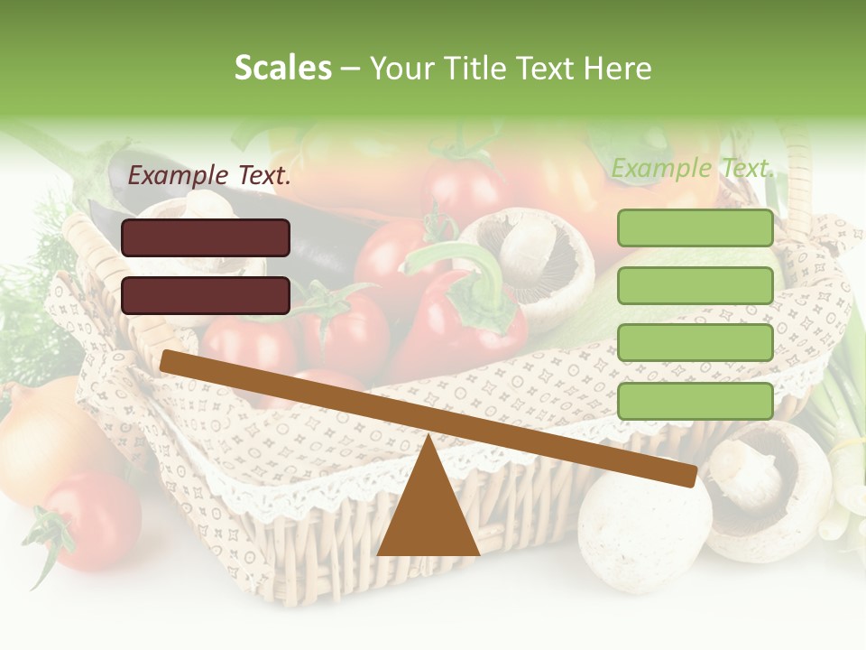 Natural Fresh Healthy Eating PowerPoint Template