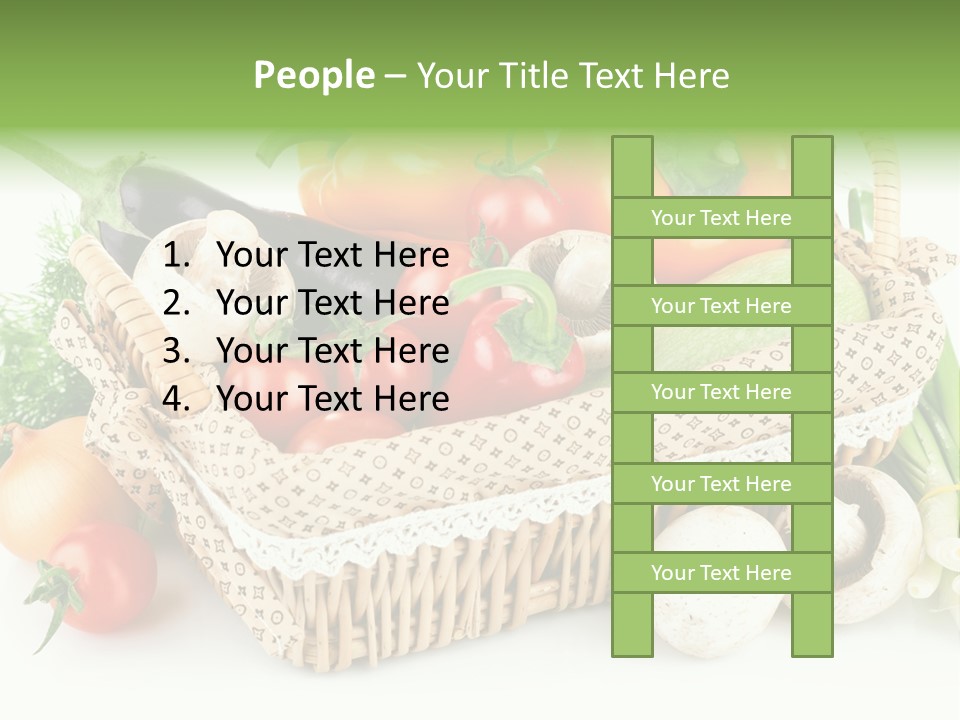 Natural Fresh Healthy Eating PowerPoint Template