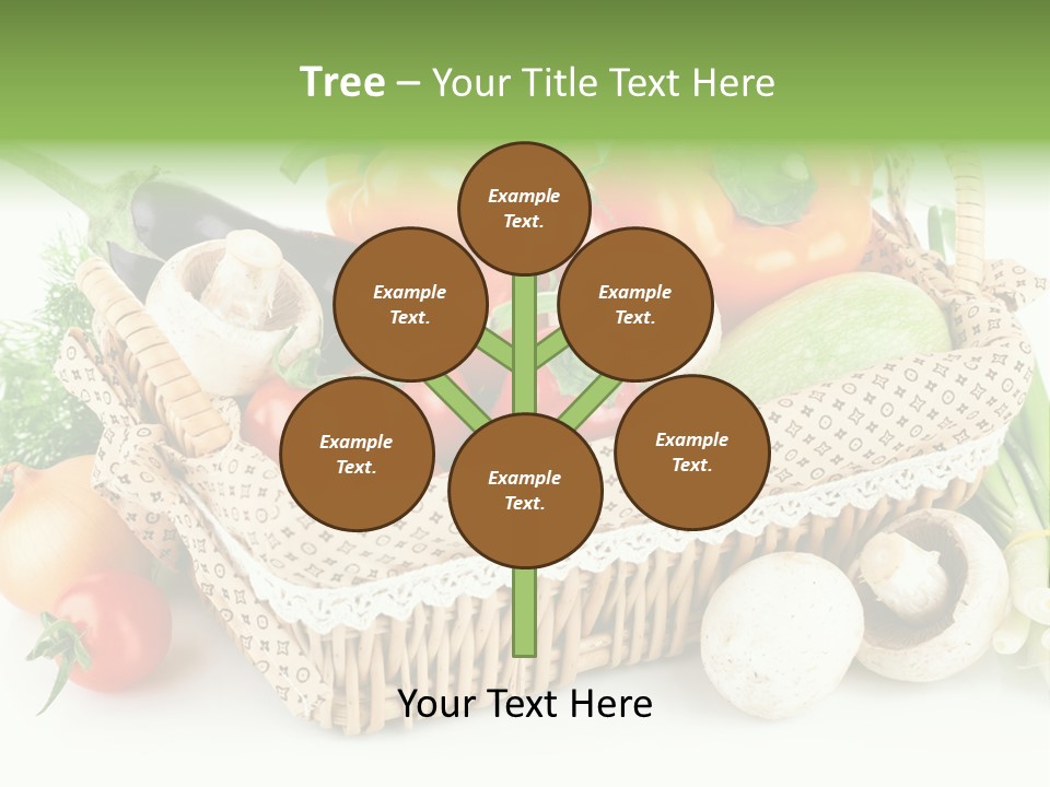 Natural Fresh Healthy Eating PowerPoint Template