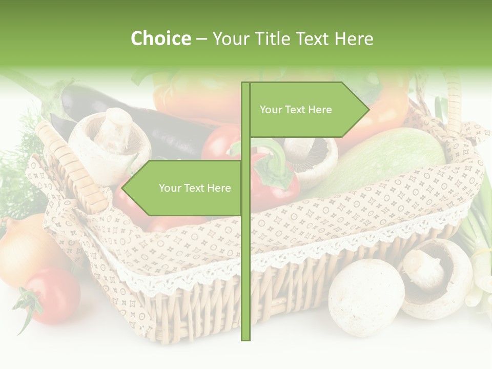 Natural Fresh Healthy Eating PowerPoint Template