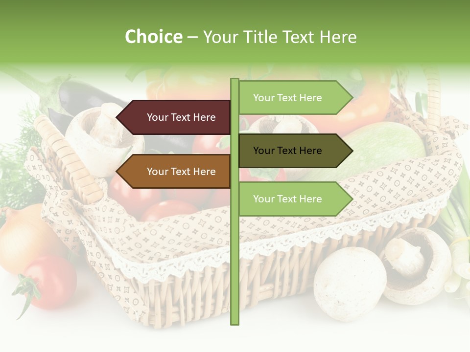 Natural Fresh Healthy Eating PowerPoint Template