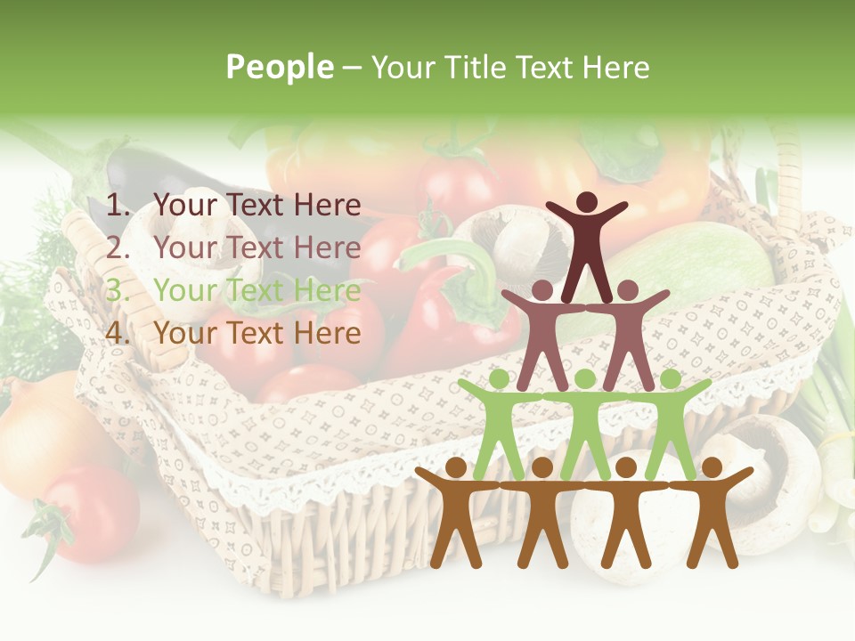 Natural Fresh Healthy Eating PowerPoint Template