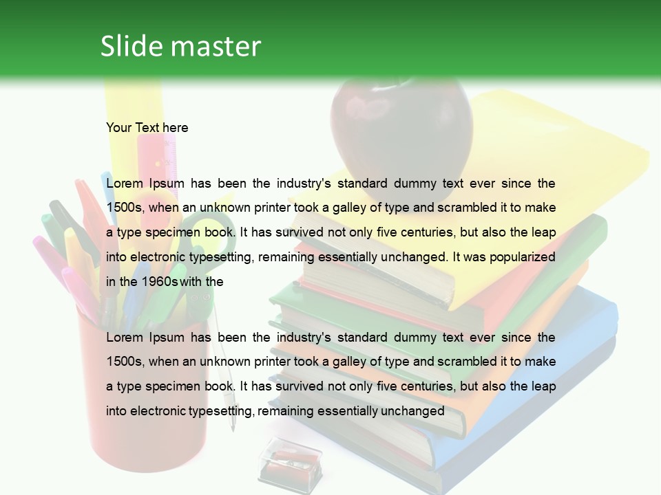 Still Life Nobody No People PowerPoint Template