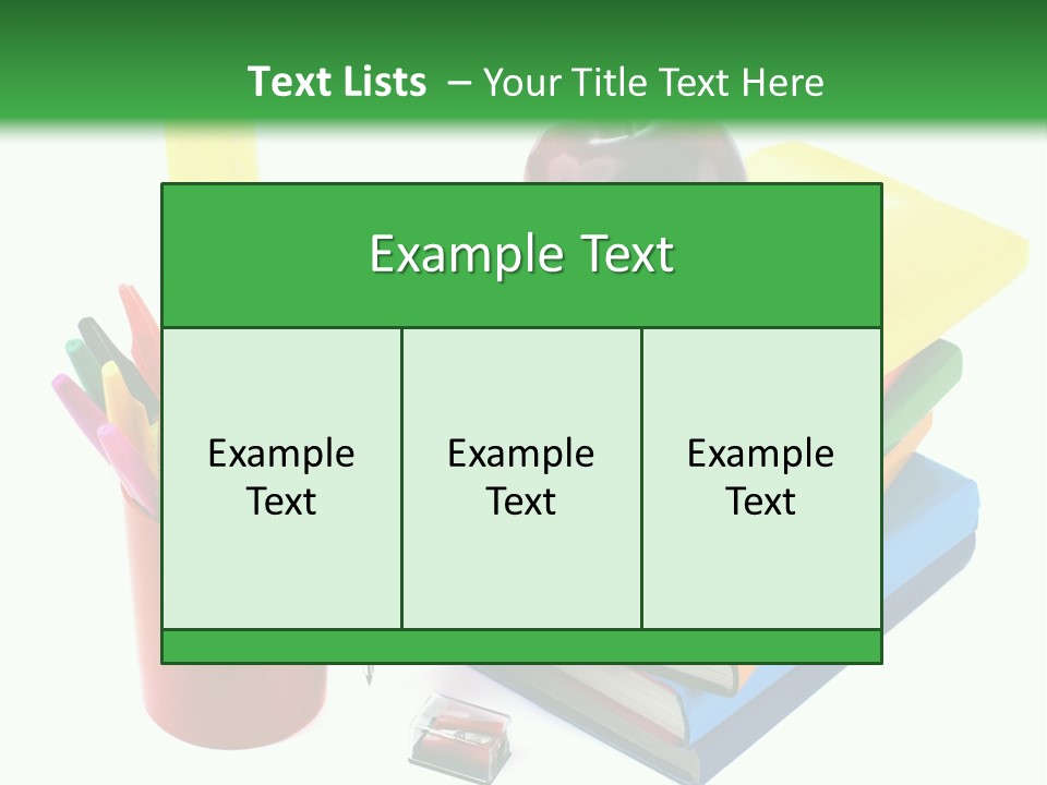 Still Life Nobody No People PowerPoint Template