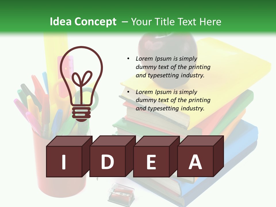 Still Life Nobody No People PowerPoint Template