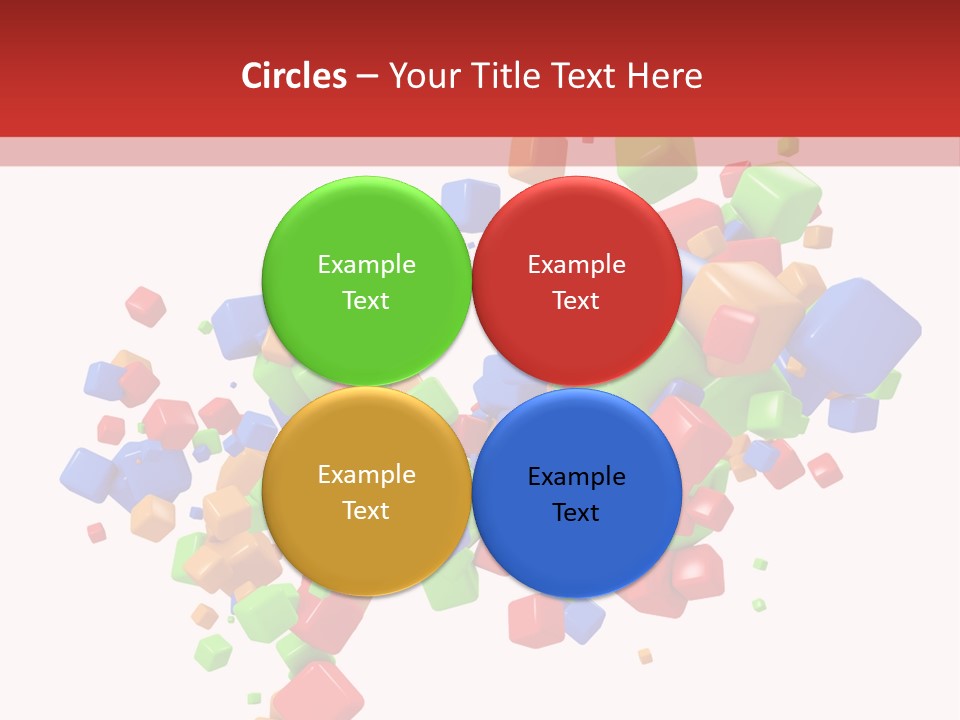 Illustration Creativity Graphic PowerPoint Template