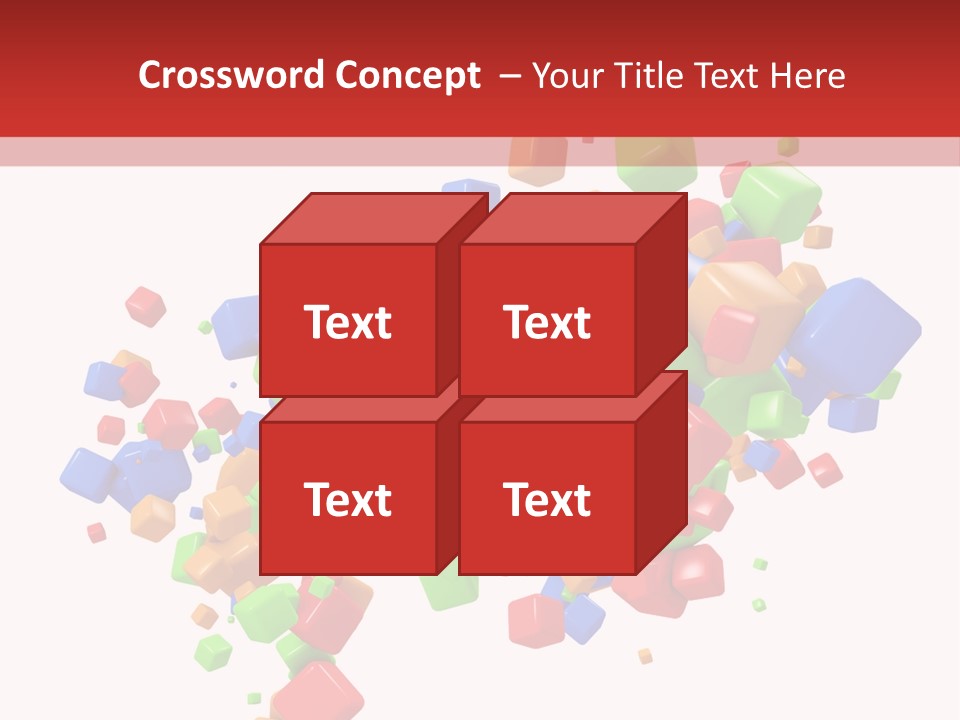 Illustration Creativity Graphic PowerPoint Template