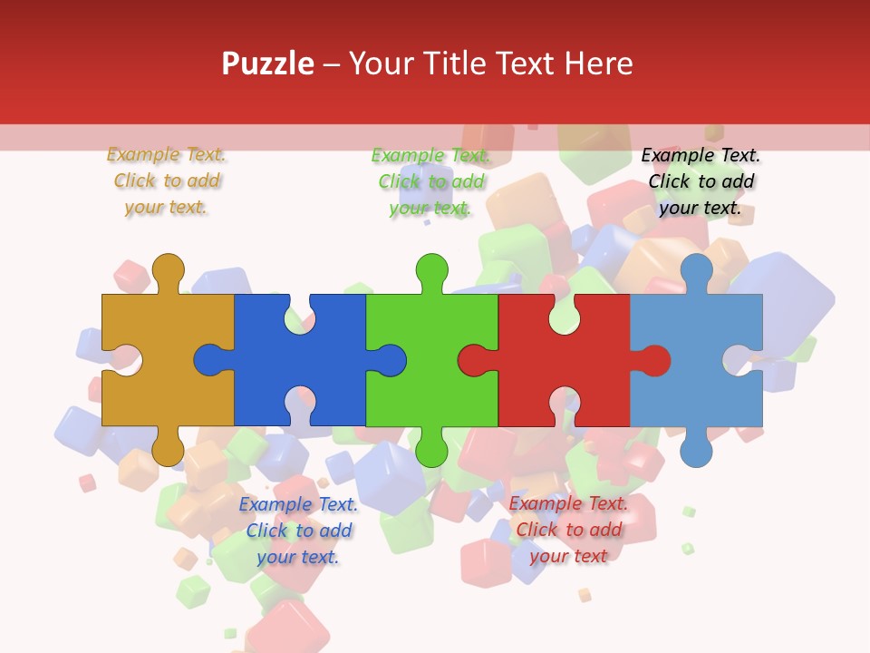 Illustration Creativity Graphic PowerPoint Template