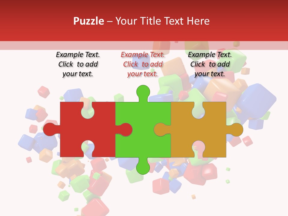 Illustration Creativity Graphic PowerPoint Template