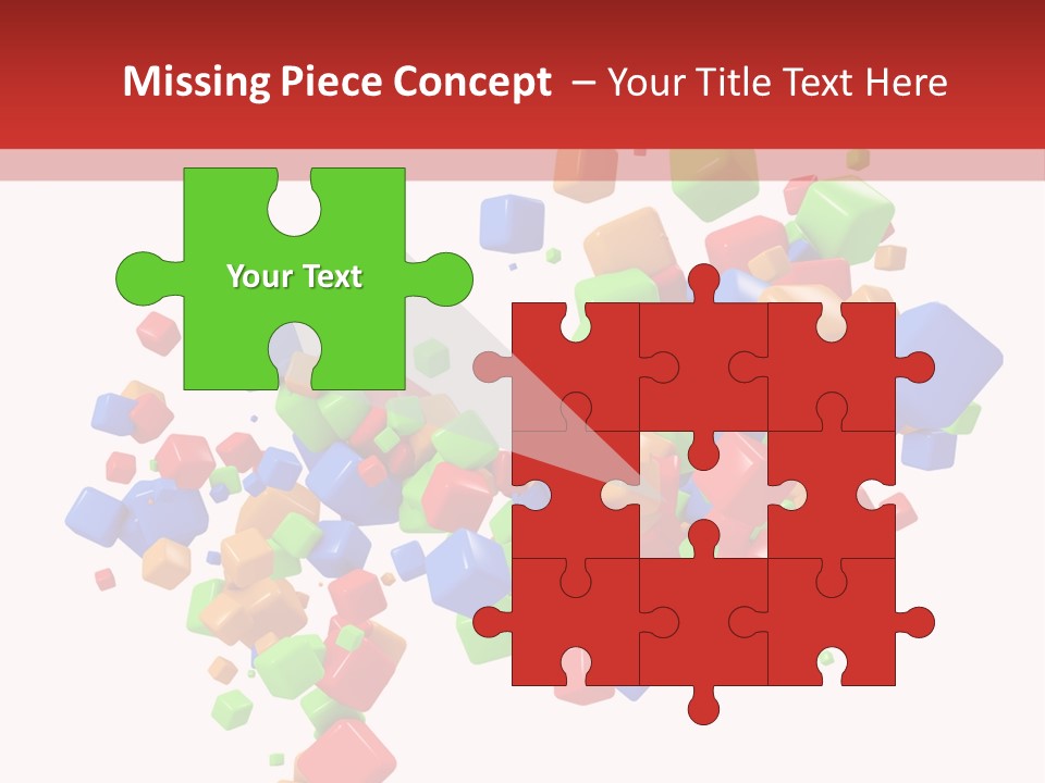 Illustration Creativity Graphic PowerPoint Template