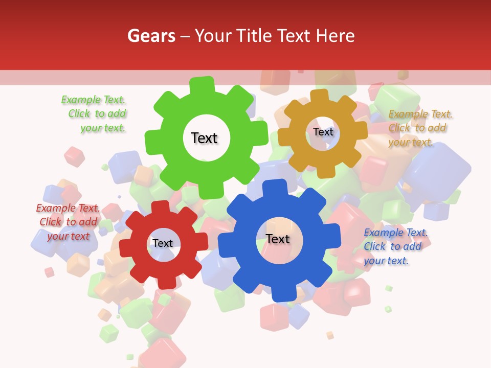 Illustration Creativity Graphic PowerPoint Template