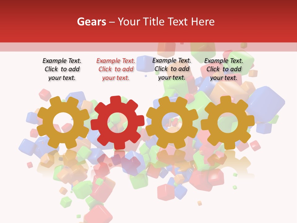 Illustration Creativity Graphic PowerPoint Template