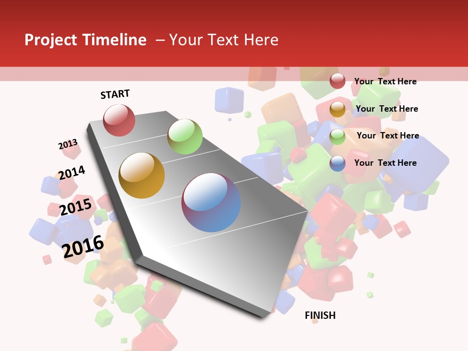 Illustration Creativity Graphic PowerPoint Template