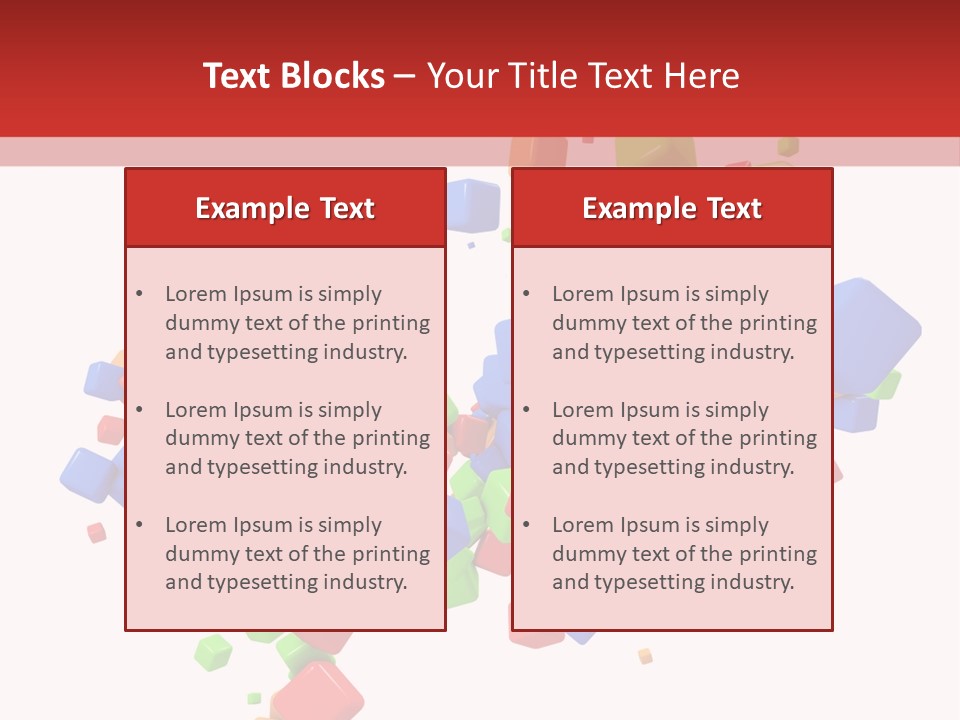 Illustration Creativity Graphic PowerPoint Template