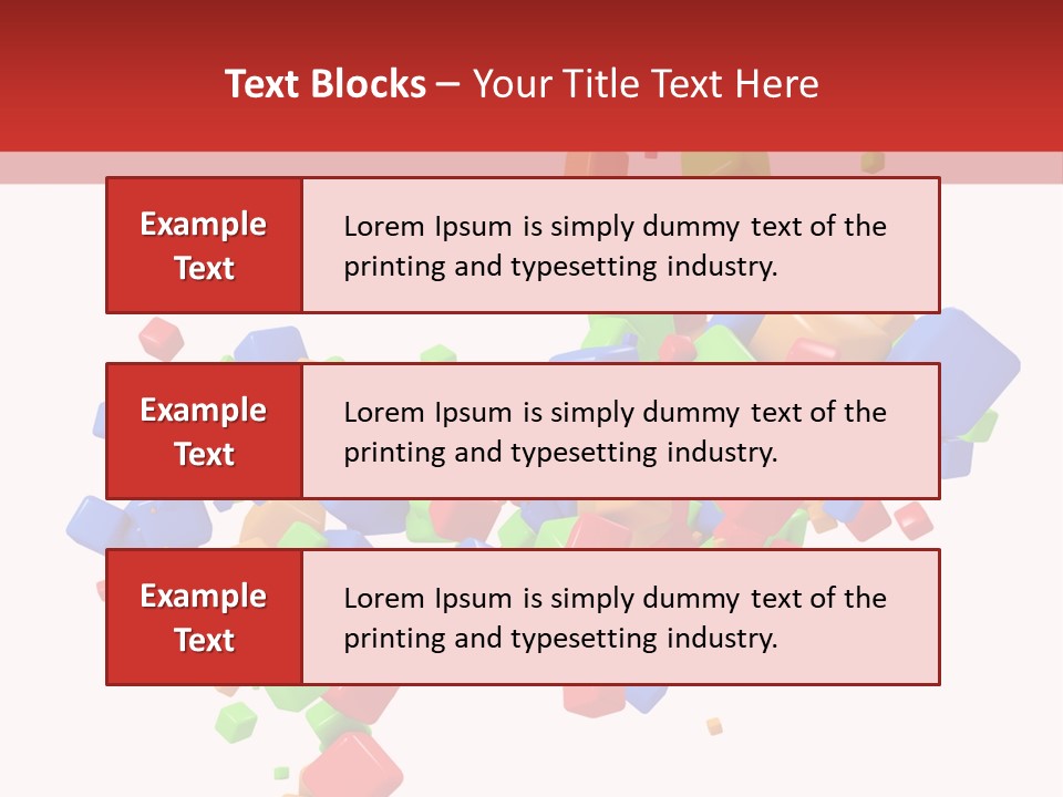 Illustration Creativity Graphic PowerPoint Template