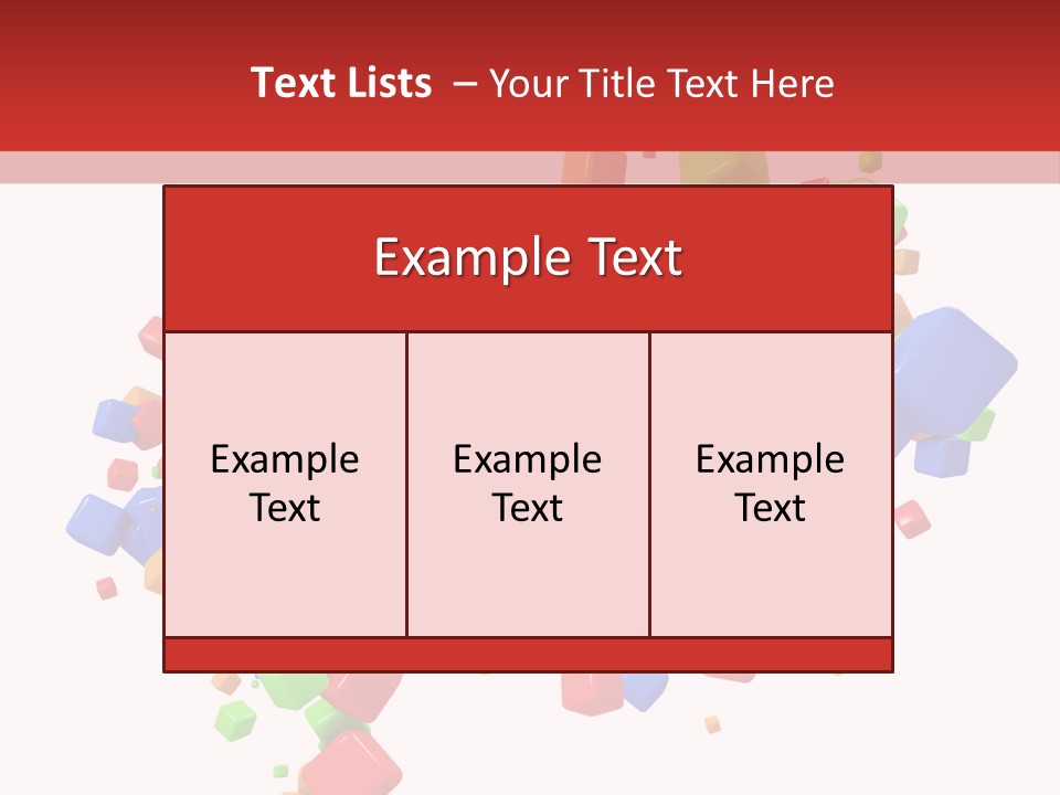 Illustration Creativity Graphic PowerPoint Template