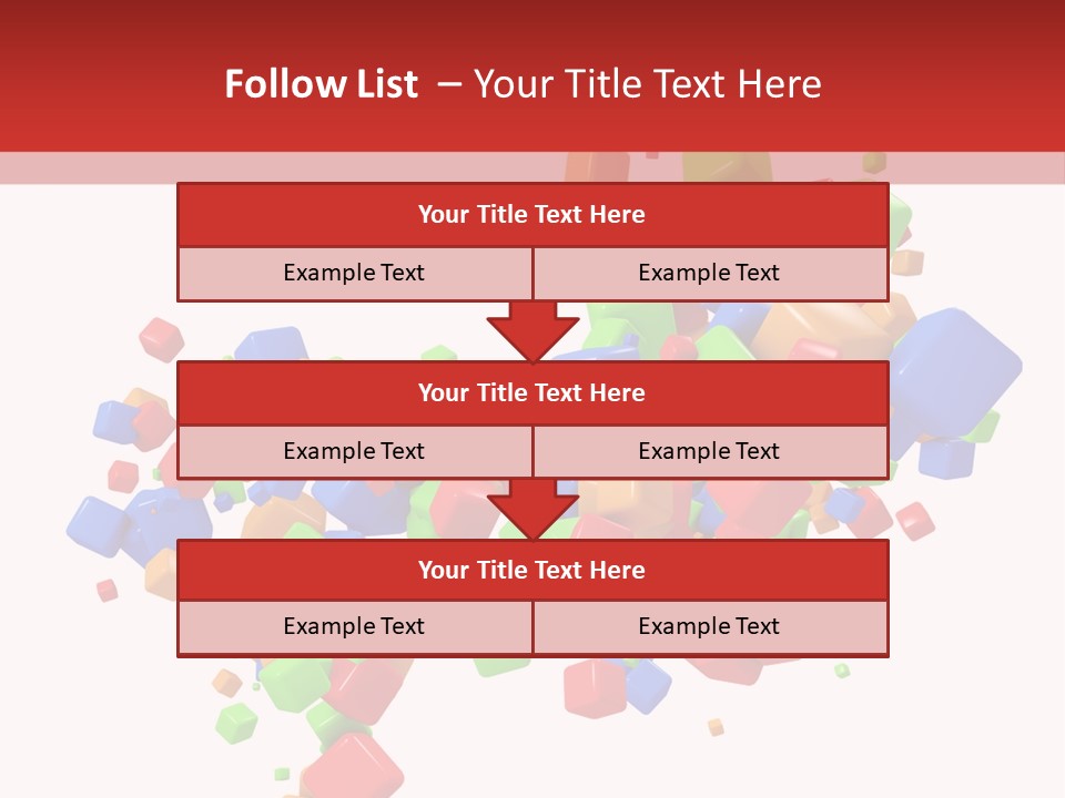 Illustration Creativity Graphic PowerPoint Template