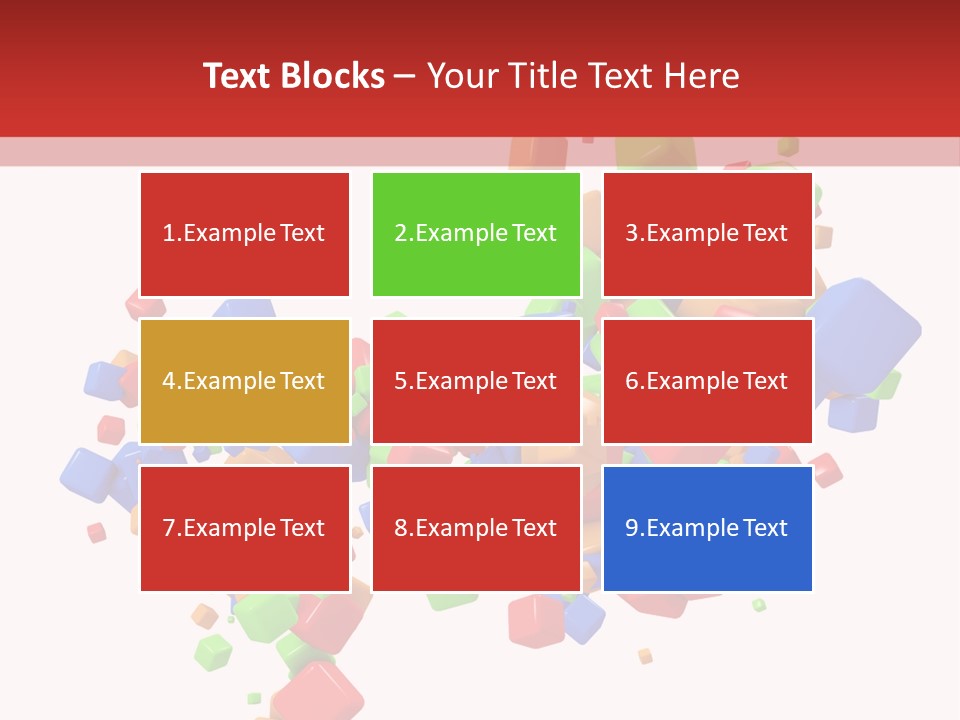 Illustration Creativity Graphic PowerPoint Template