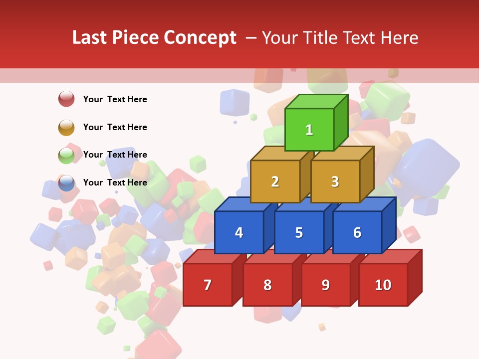 Illustration Creativity Graphic PowerPoint Template