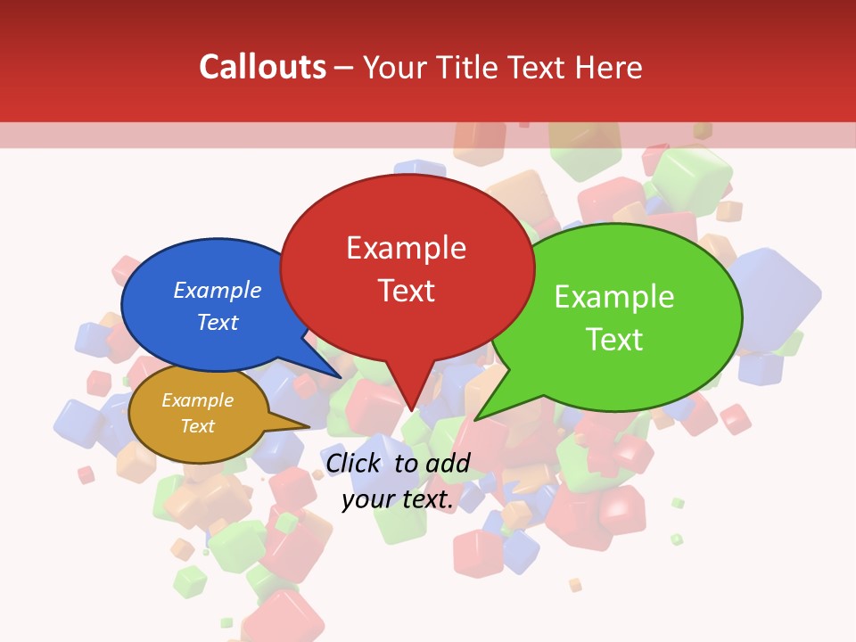 Illustration Creativity Graphic PowerPoint Template