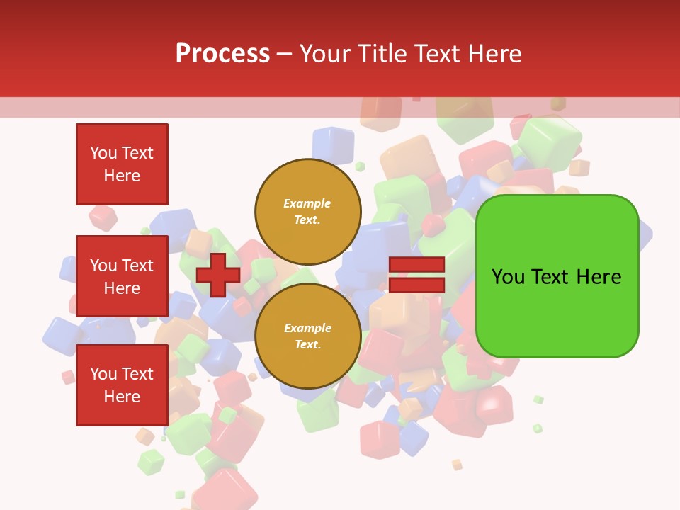 Illustration Creativity Graphic PowerPoint Template