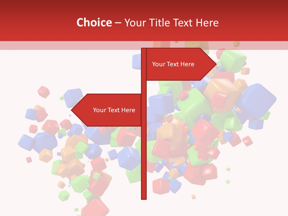 Illustration Creativity Graphic PowerPoint Template