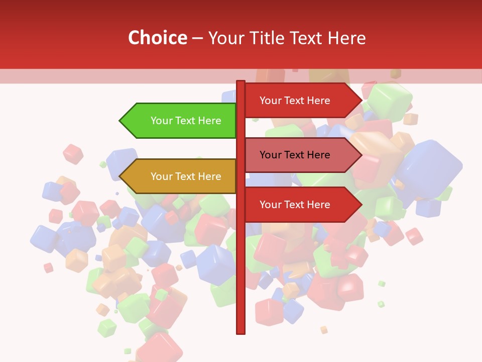 Illustration Creativity Graphic PowerPoint Template