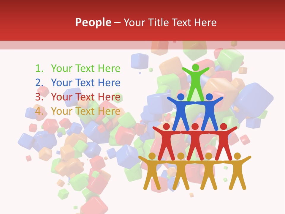 Illustration Creativity Graphic PowerPoint Template