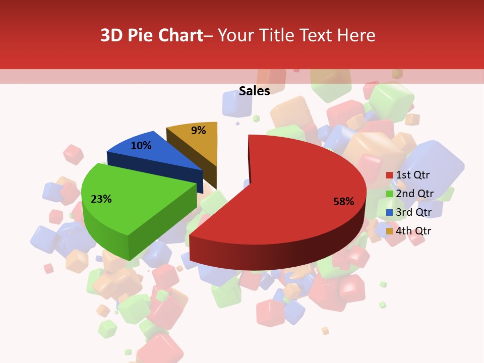Illustration Creativity Graphic PowerPoint Template