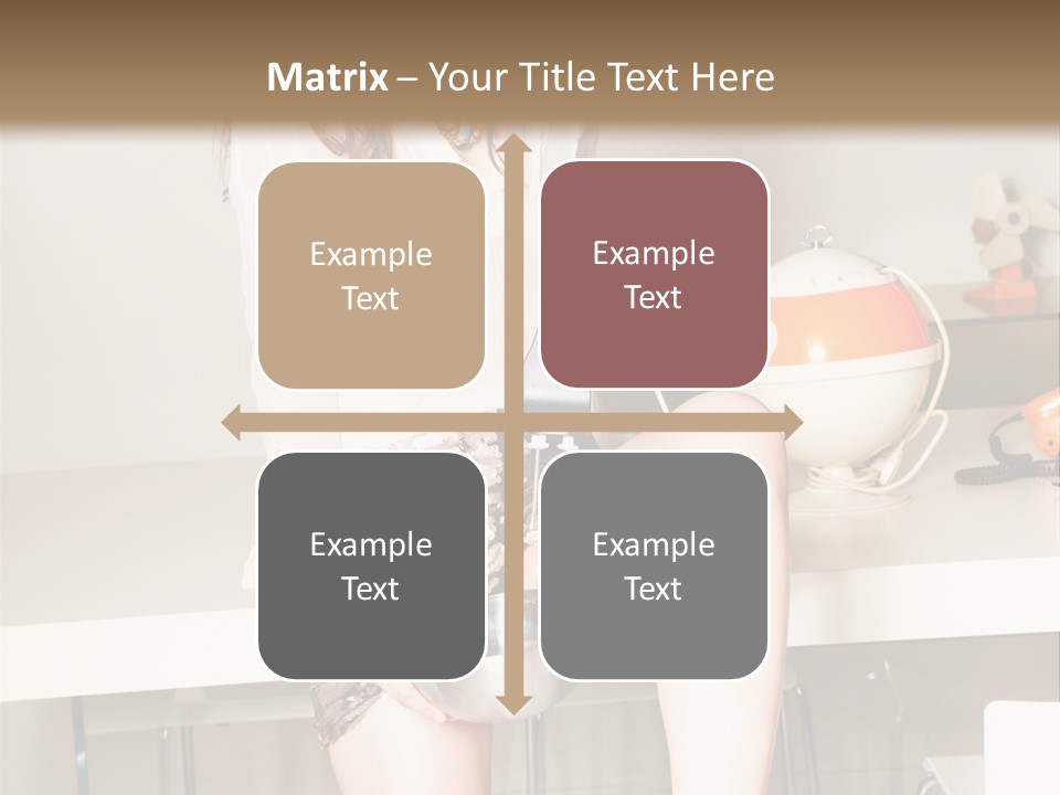 Interior Fashion Legs PowerPoint Template