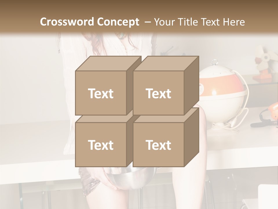 Interior Fashion Legs PowerPoint Template