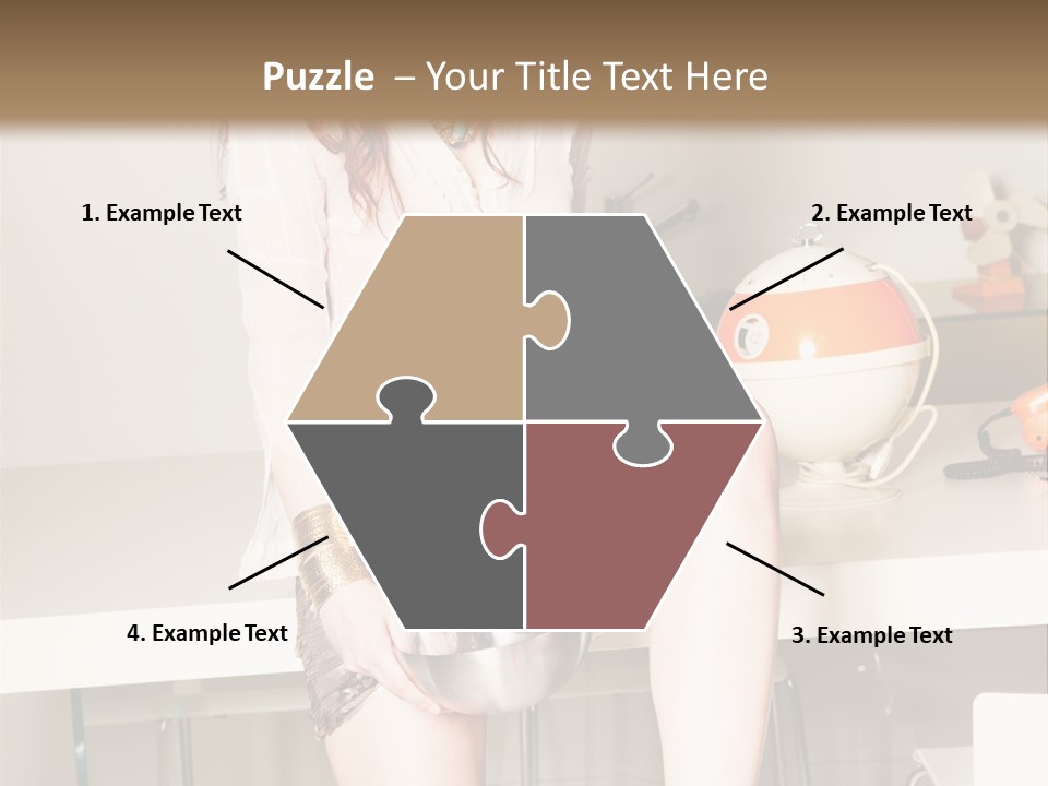 Interior Fashion Legs PowerPoint Template