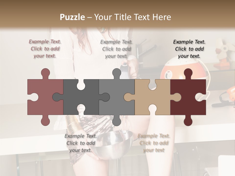 Interior Fashion Legs PowerPoint Template