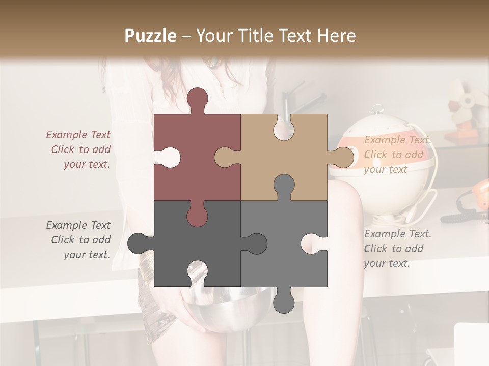 Interior Fashion Legs PowerPoint Template