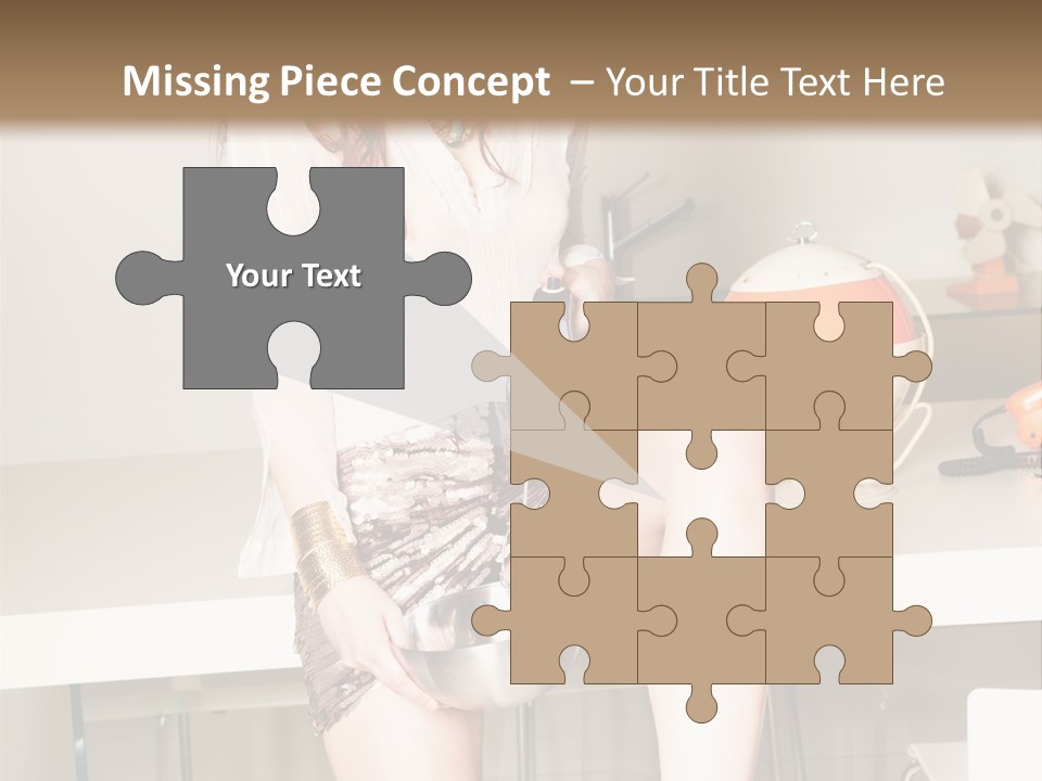 Interior Fashion Legs PowerPoint Template