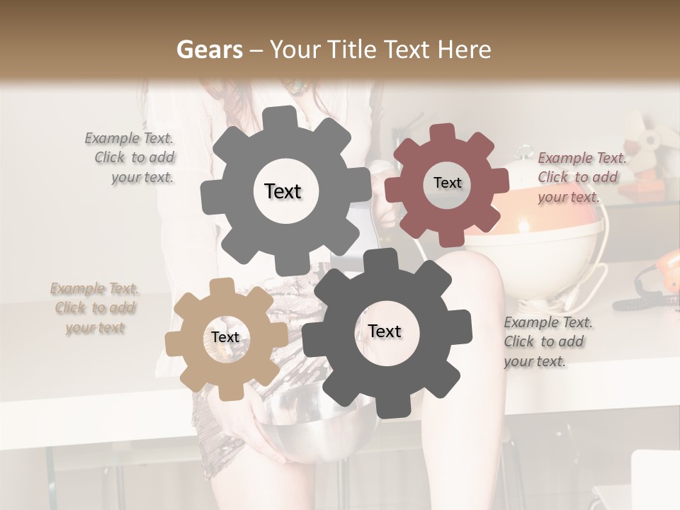 Interior Fashion Legs PowerPoint Template